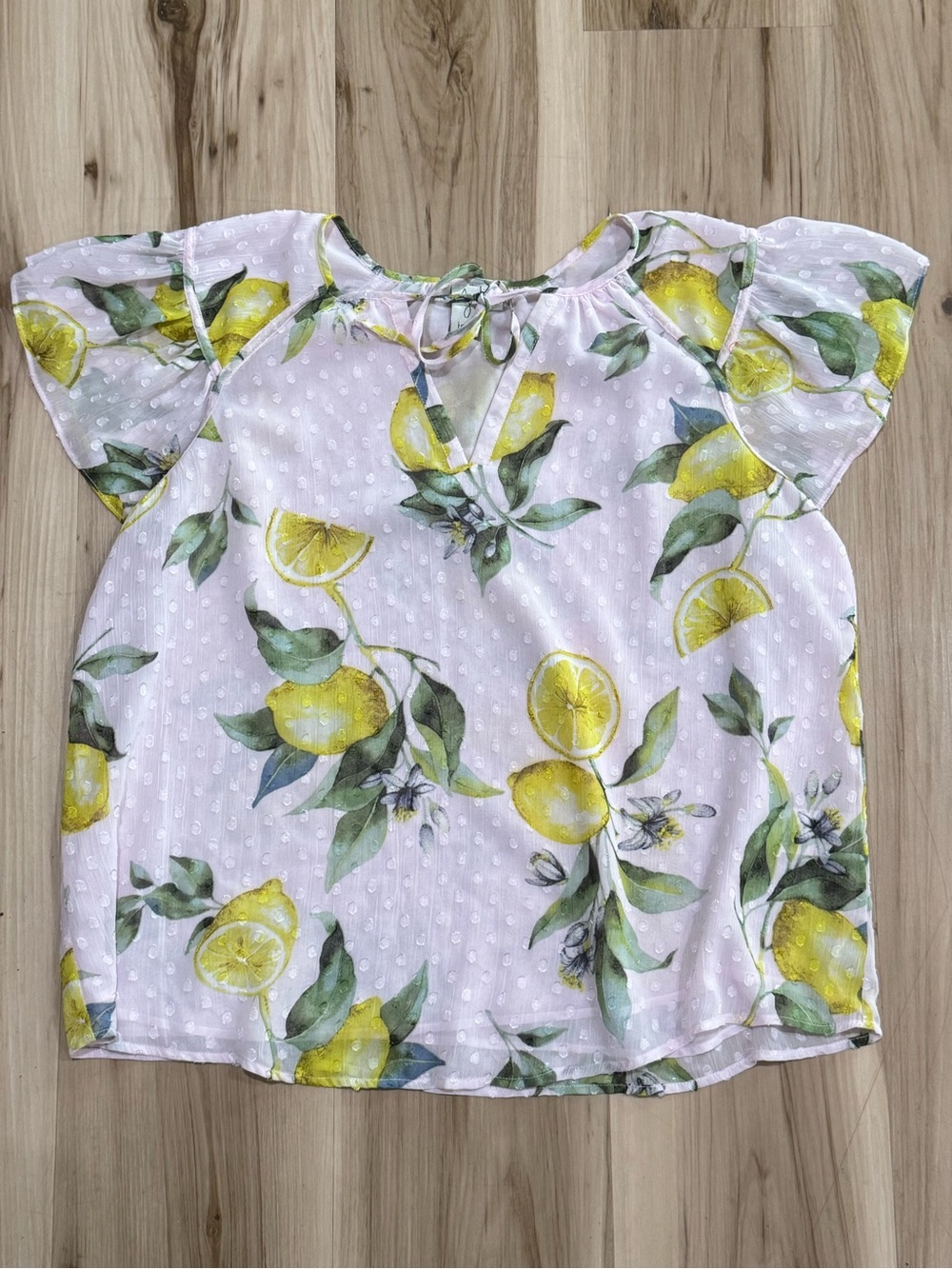 Joie Light Pink Lemon Lightweight Blouse Top Women’s Medium